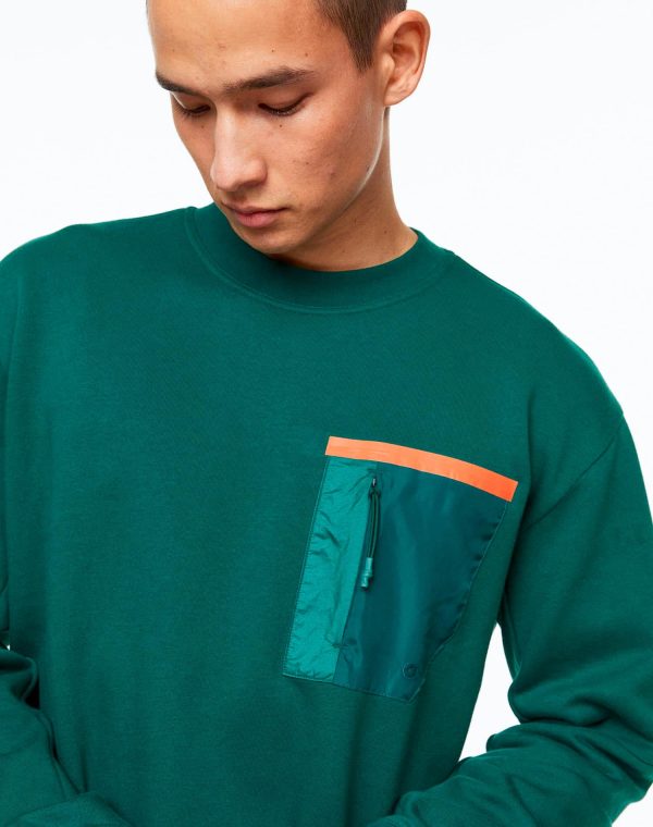 Oversized Sports Sweatshirt in DryMove - Image 2