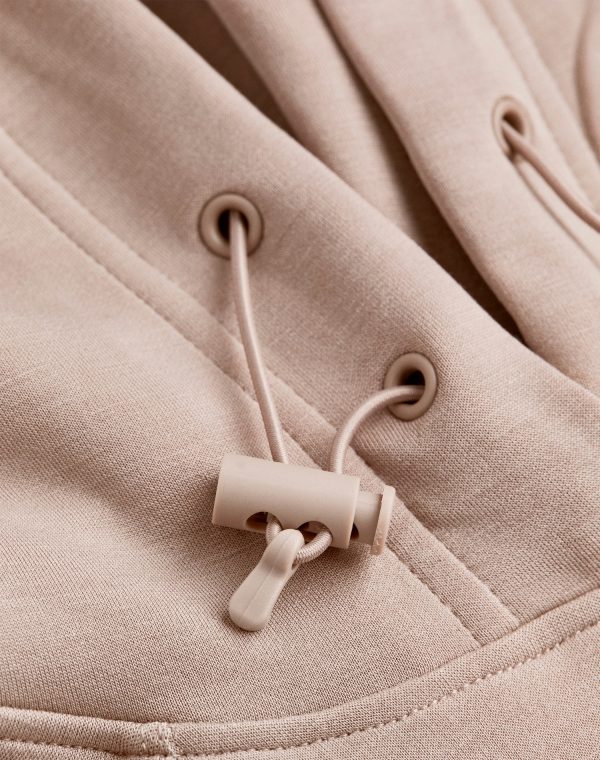 Light Brown Sports hoodie - Image 2